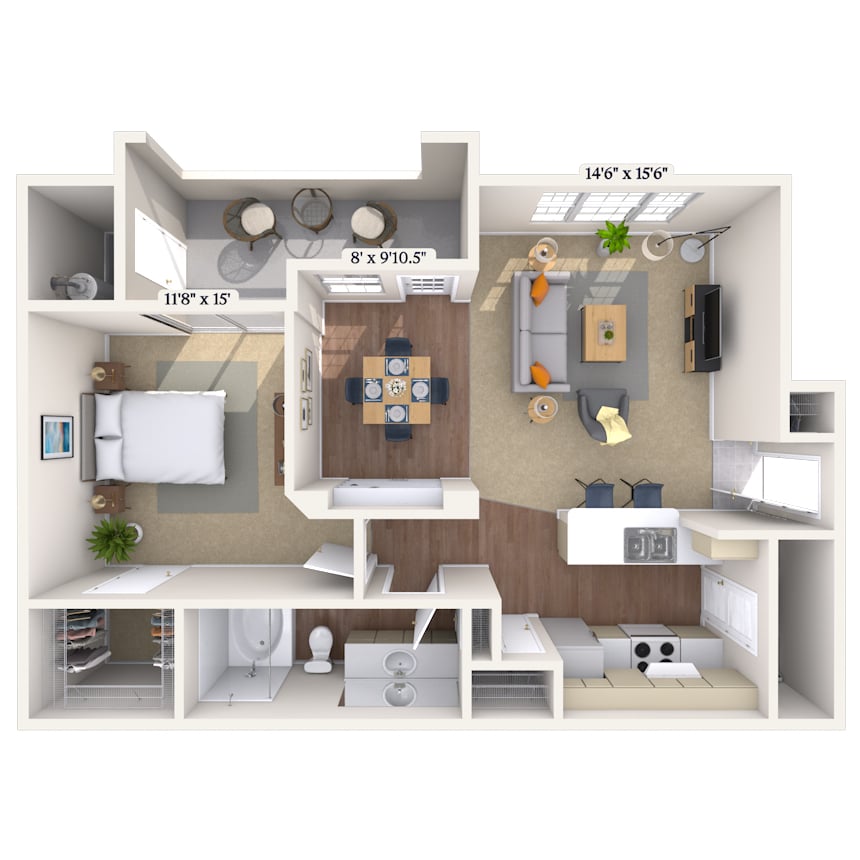 Floorplan image of unit 012010
