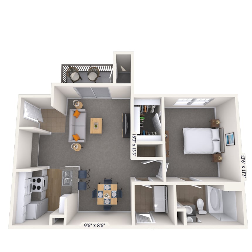 Floorplan image of unit 090902