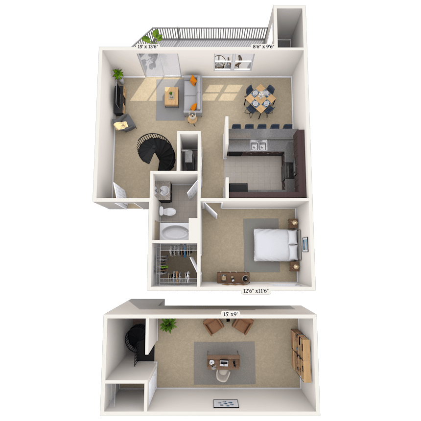 Floorplan image of unit 080804