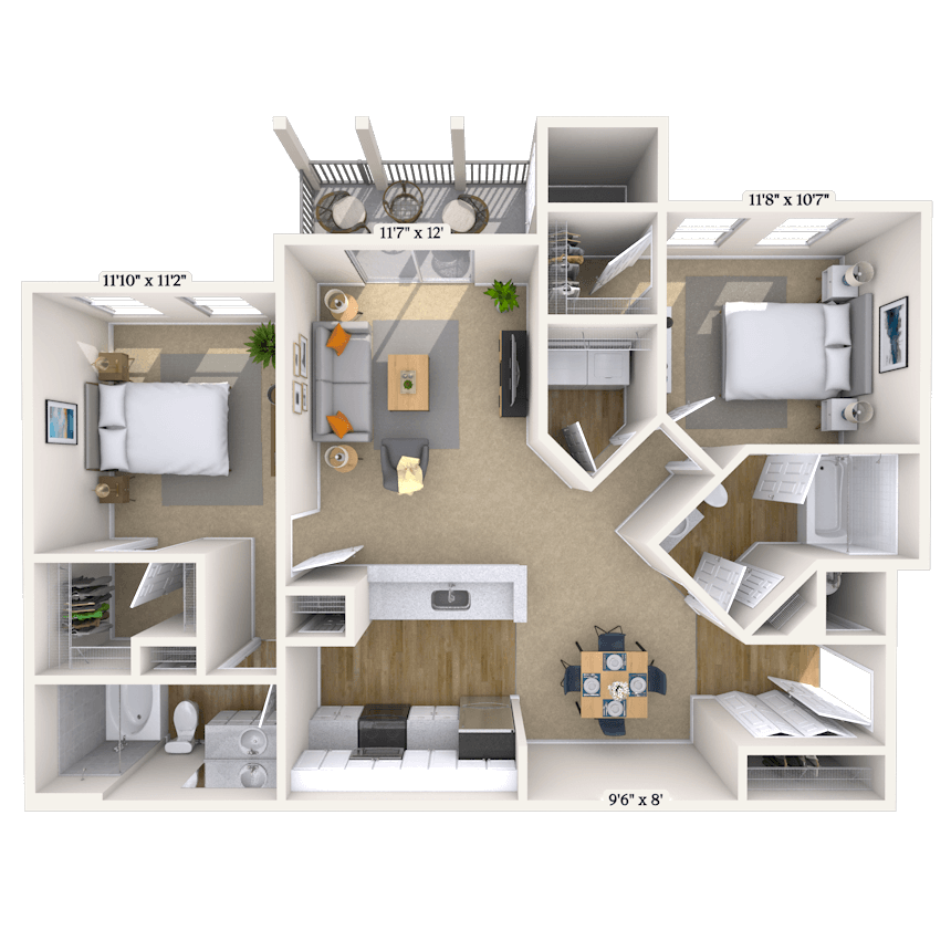 Floorplan image of unit 020237