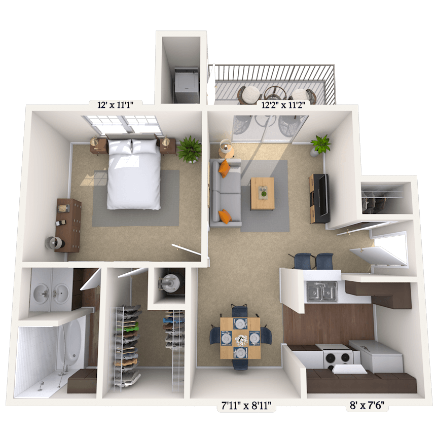 Floorplan image of unit 010212
