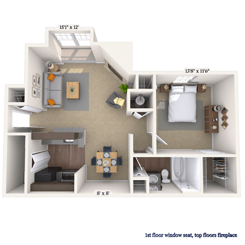Floorplan image of unit 004049K