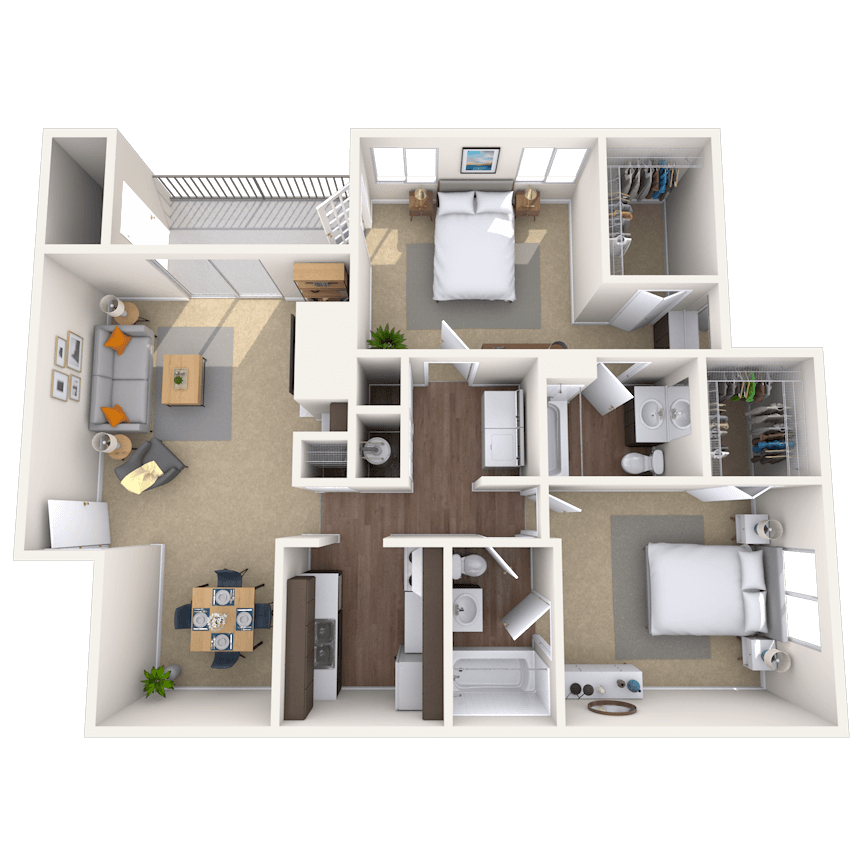 Floorplan image of unit 000938