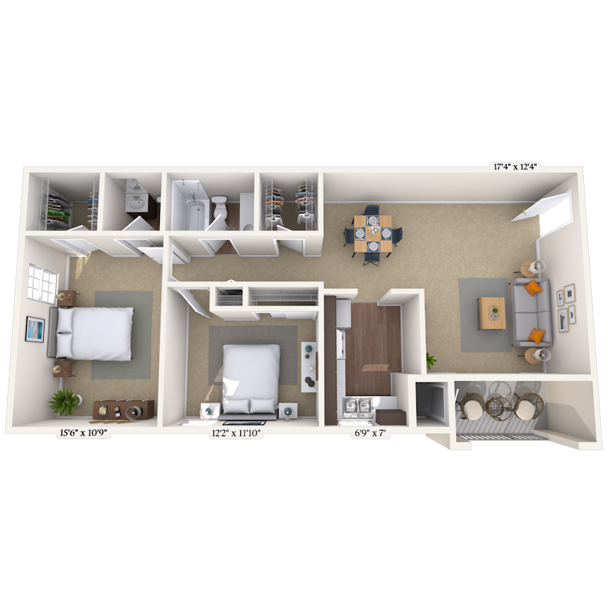 Floorplan image of unit 00506301