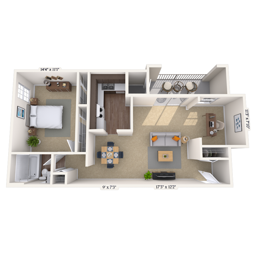 Floorplan image of unit 00602102