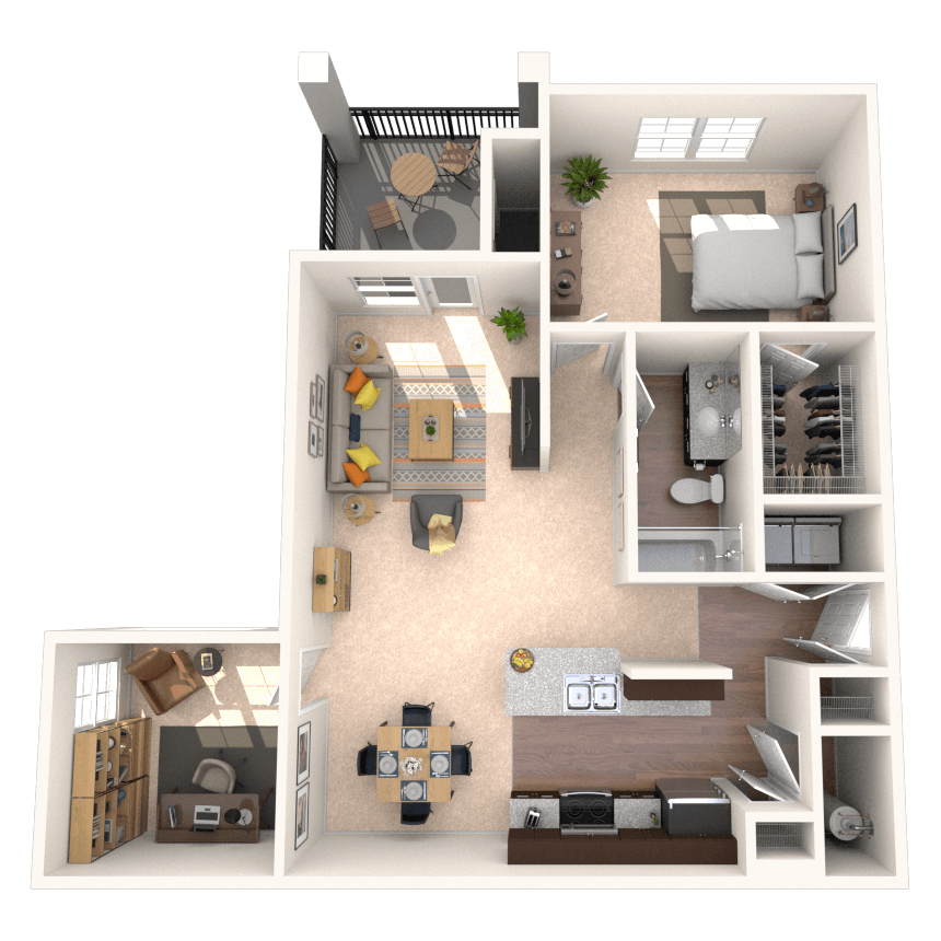 Floorplan image of unit WL120131