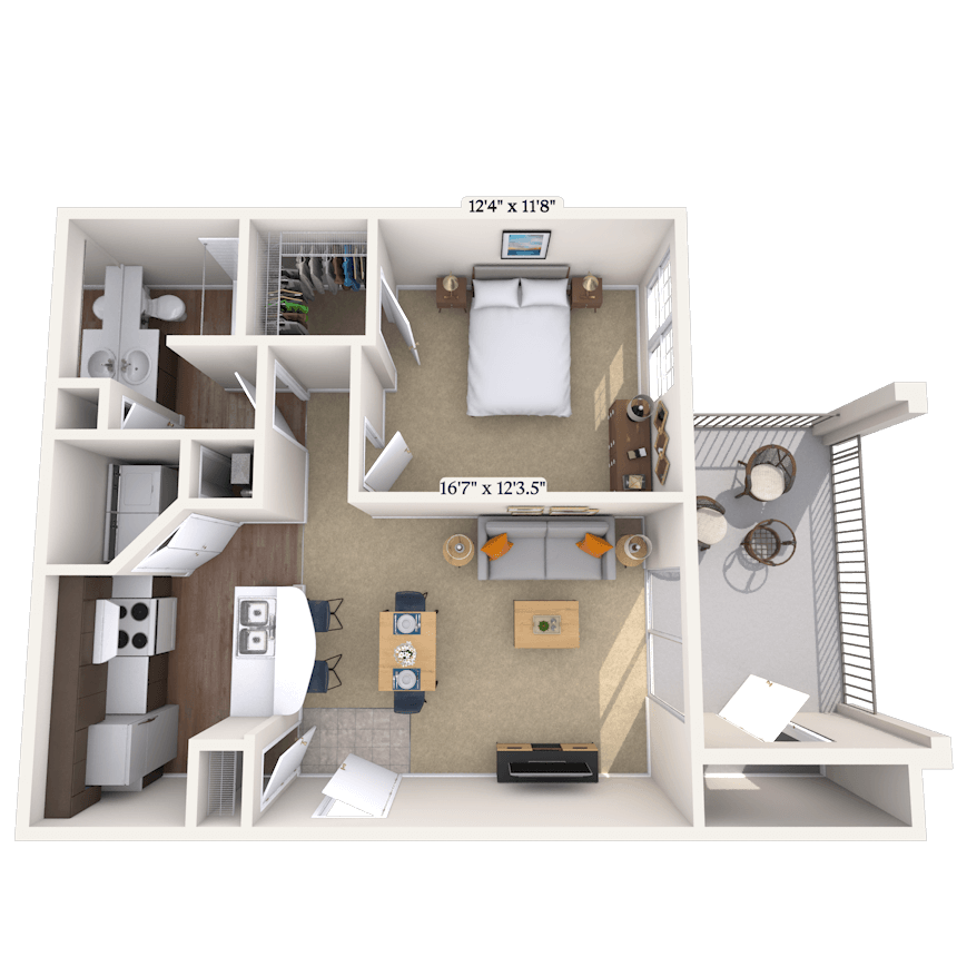 Floorplan image of unit 02020603