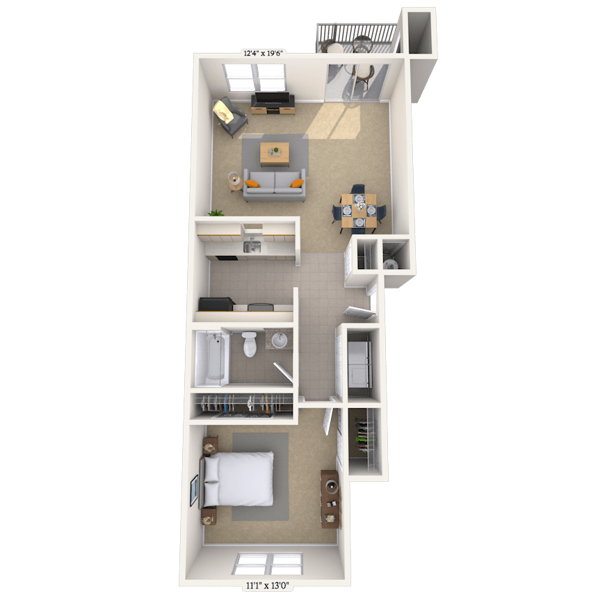Floorplan image of unit SD361