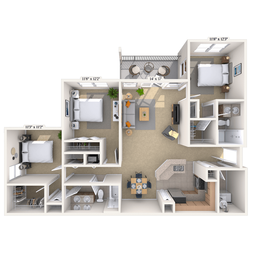 Floorplan image of unit 0404216