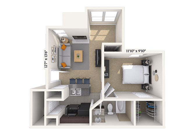 Floorplan image of unit 040423