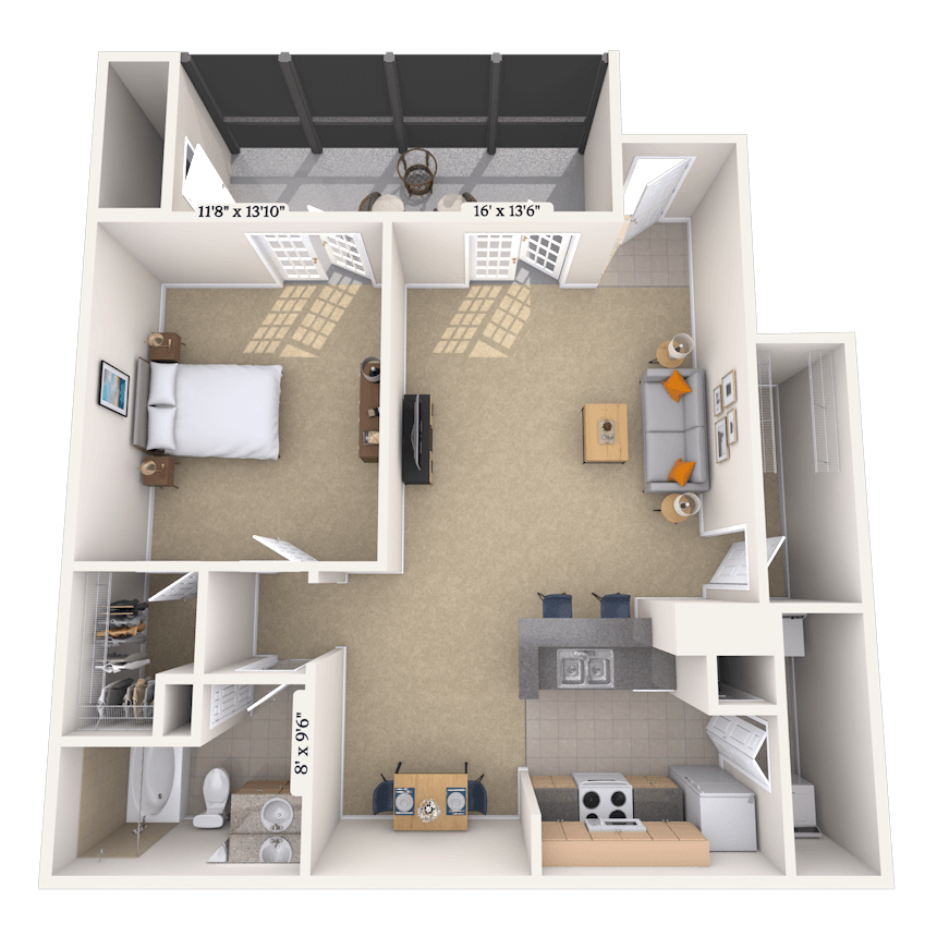 Floorplan image of unit 012012