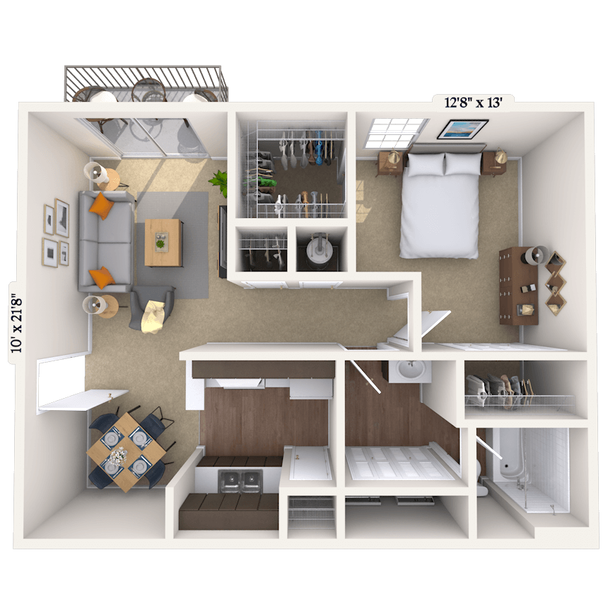 Floorplan image of unit 020224