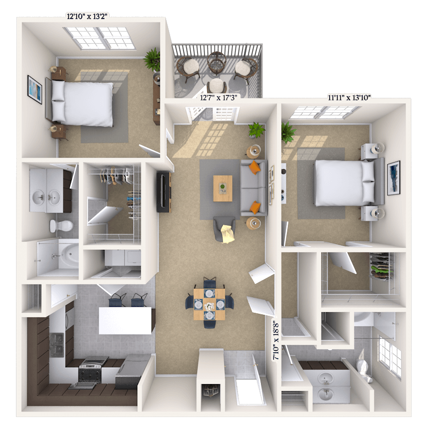 Floorplan image of unit 0505210