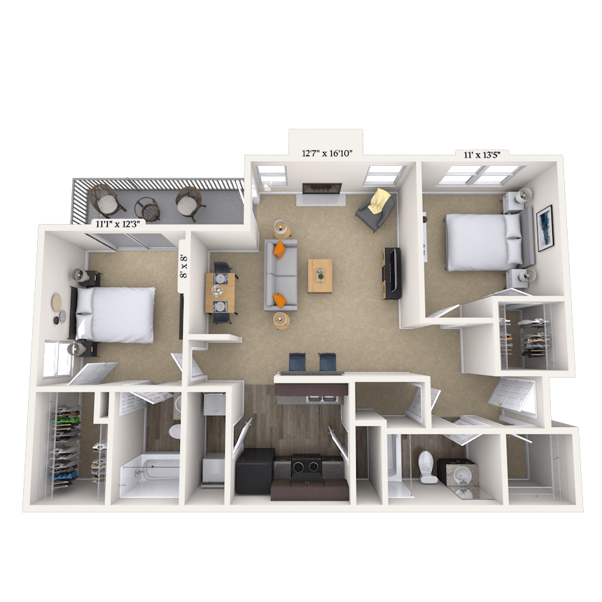 Floorplan image of unit 06832411