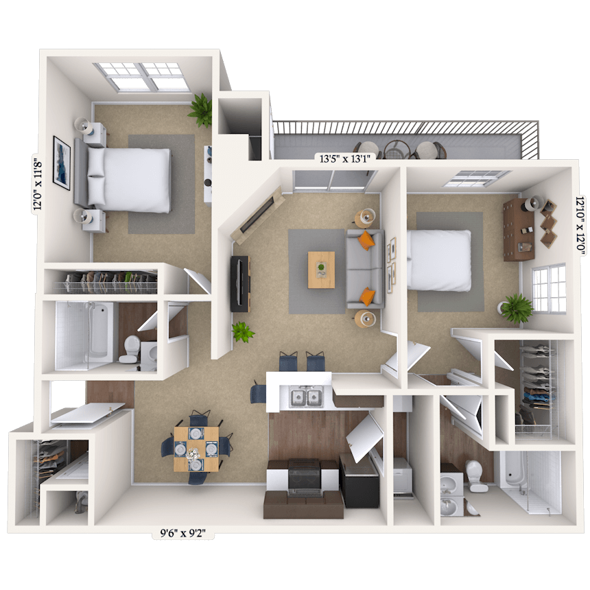 Floorplan image of unit 08144533
