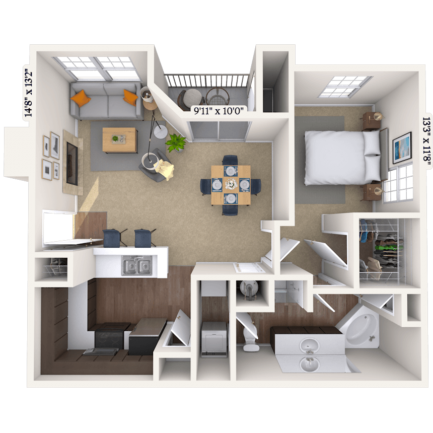 Floorplan image of unit 22795034