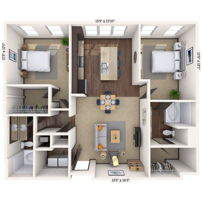 Floorplan image of unit 011-1102