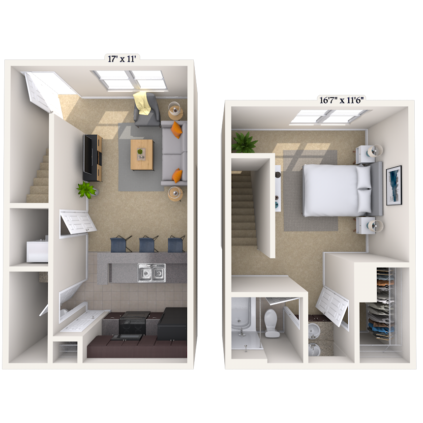 Floorplan image of unit WM06724