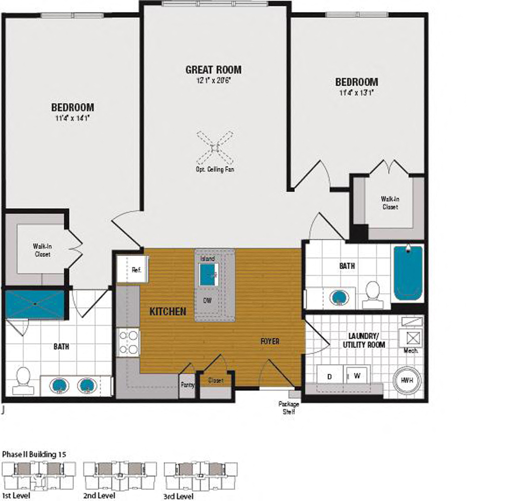 Unit 161 View 1, 2, 3 Bedroom Apartments Abingdon MD