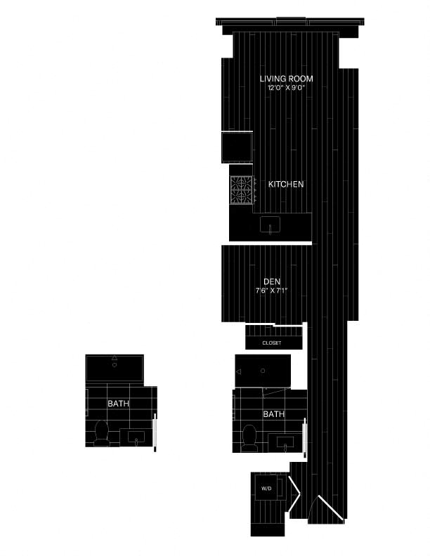 floor plan image of unit 0811