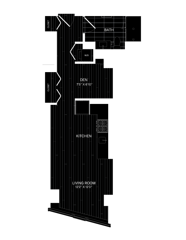 floor plan image of unit 1403