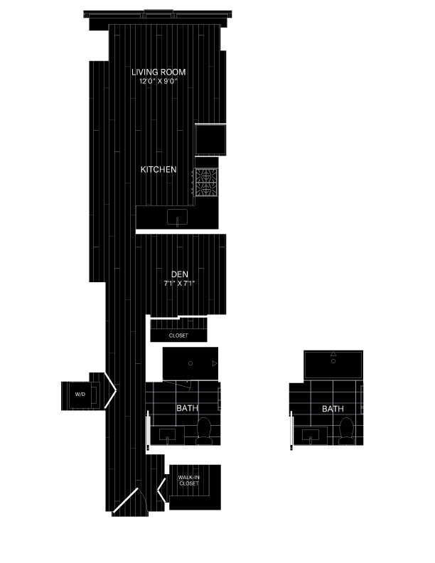 floor plan image of unit 1710
