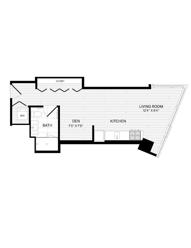 floor plan image of unit  1617
