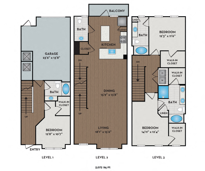Torrey Pines I - IV Floor Plan