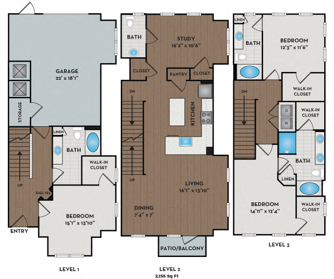 Torrey Pines I - IV Floor Plan