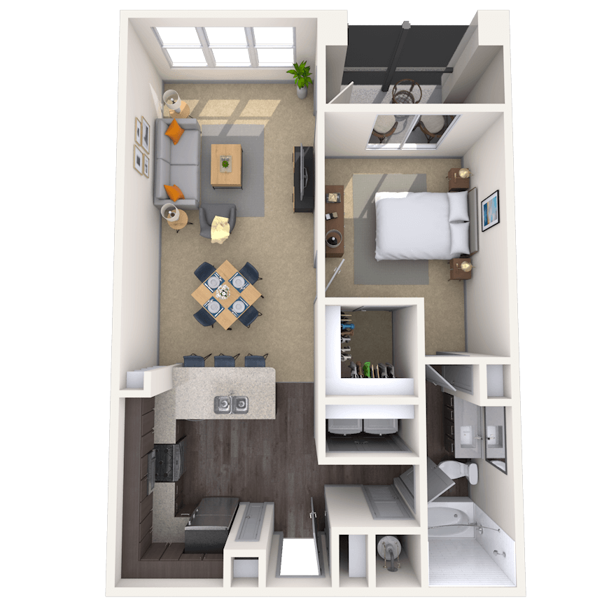 Floorplan image of unit 1475-110
