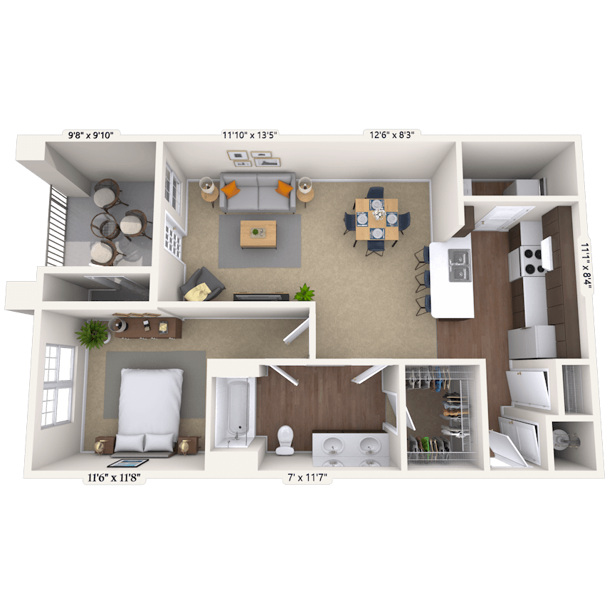 Floorplan image of unit II 24106211