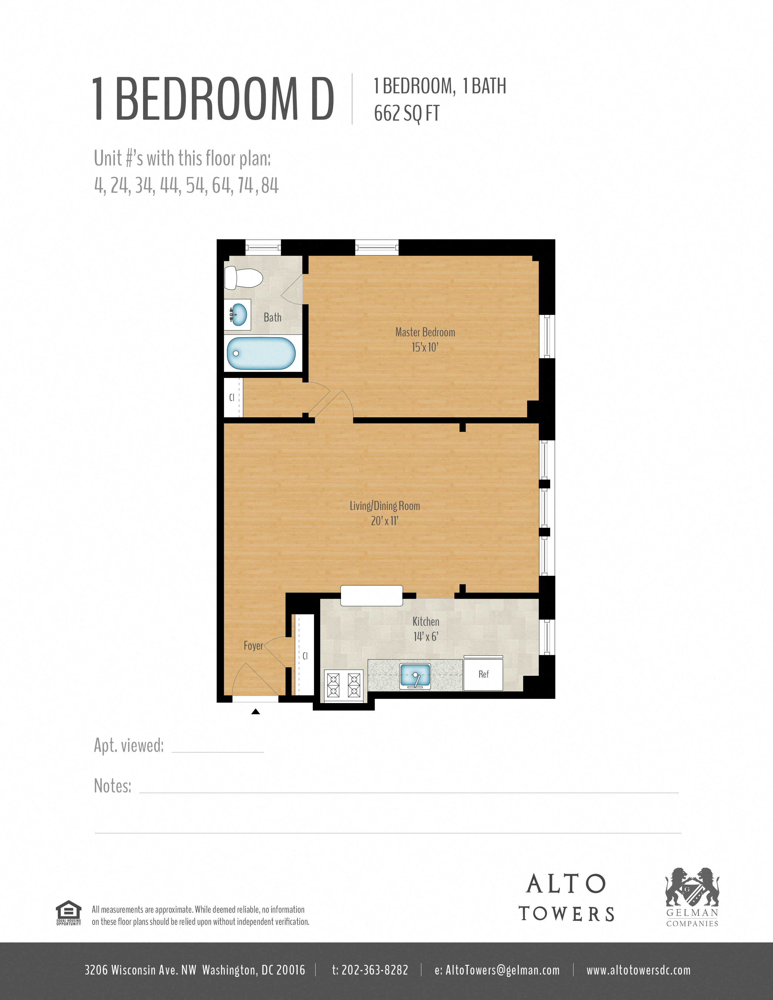 1 Bedroom Image