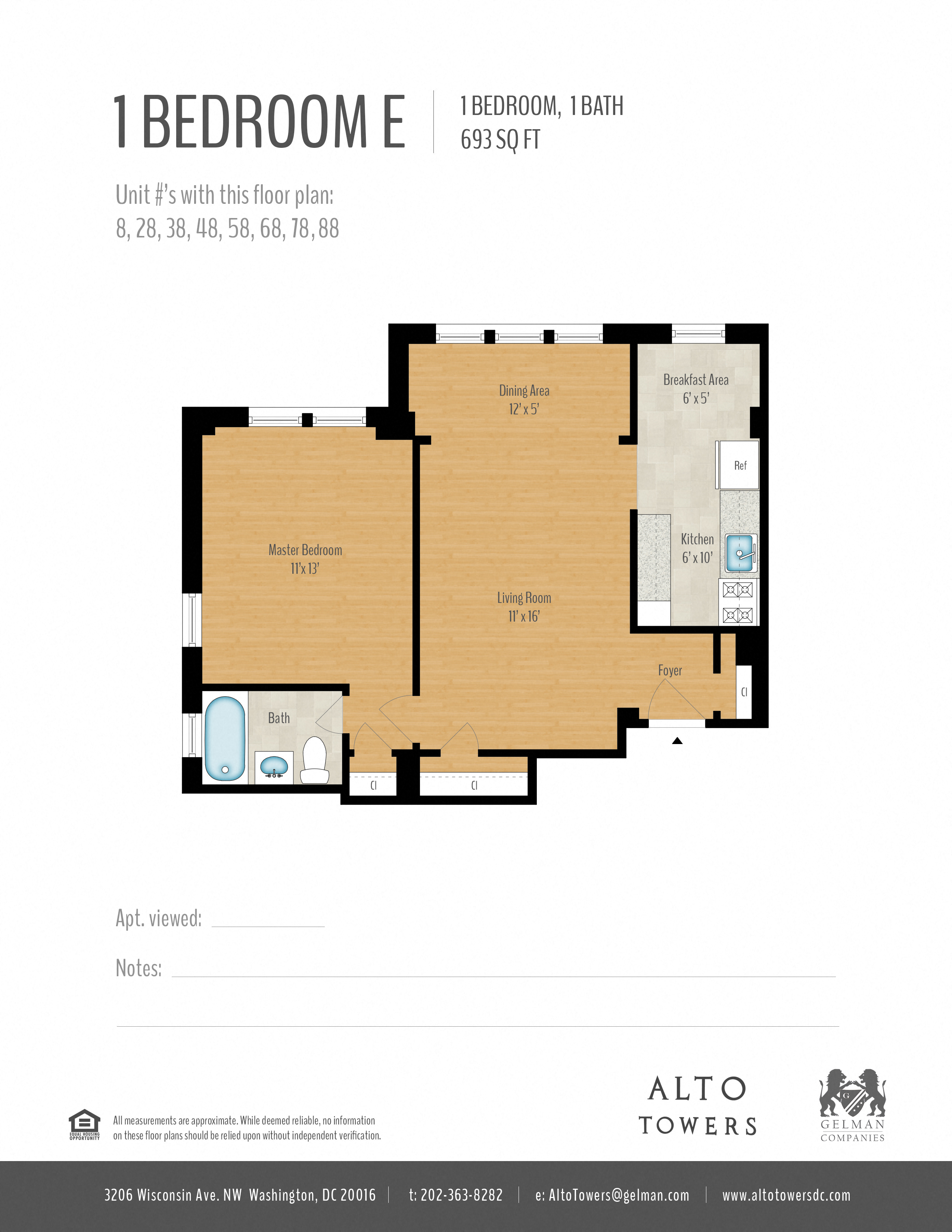 1 Bedroom Image