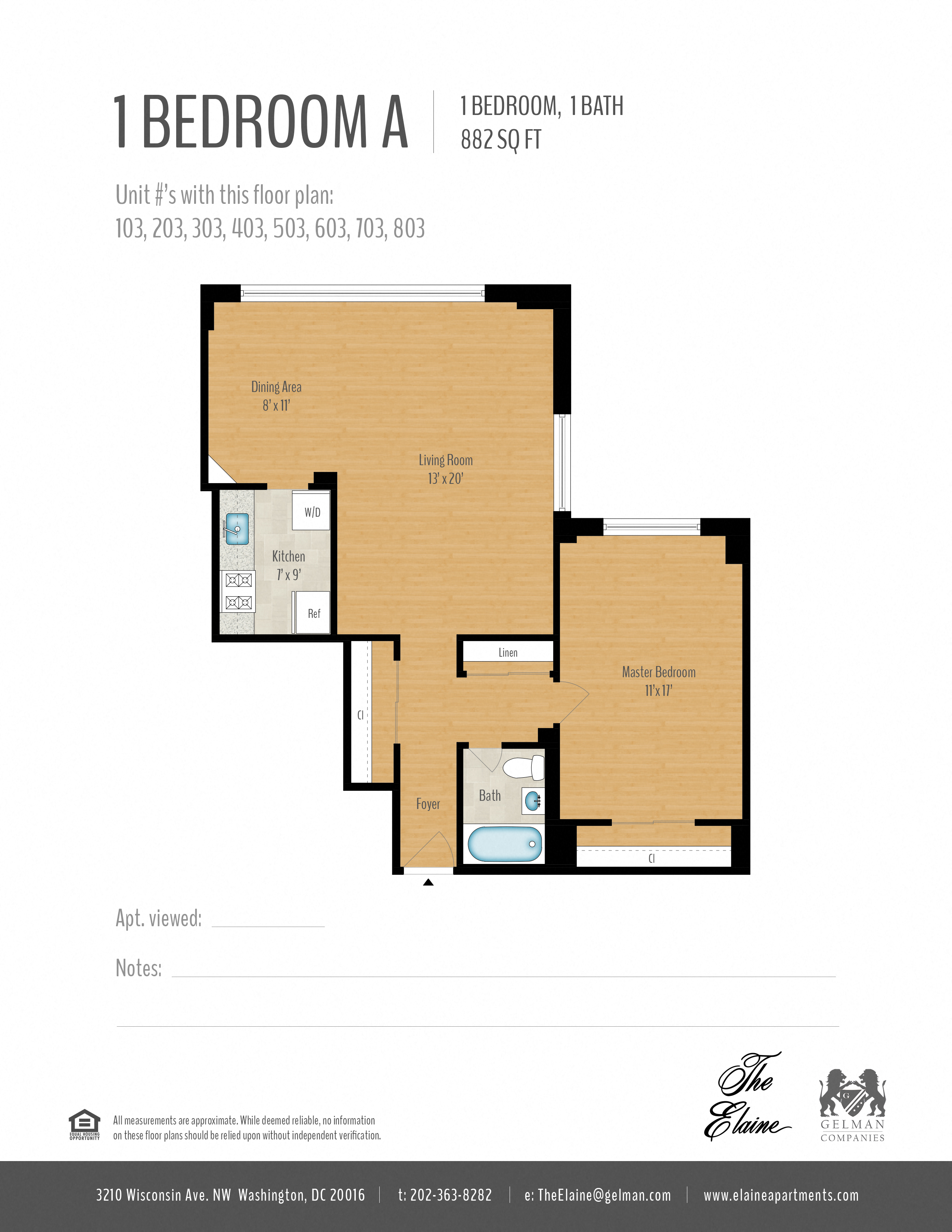 1 Bedroom Image