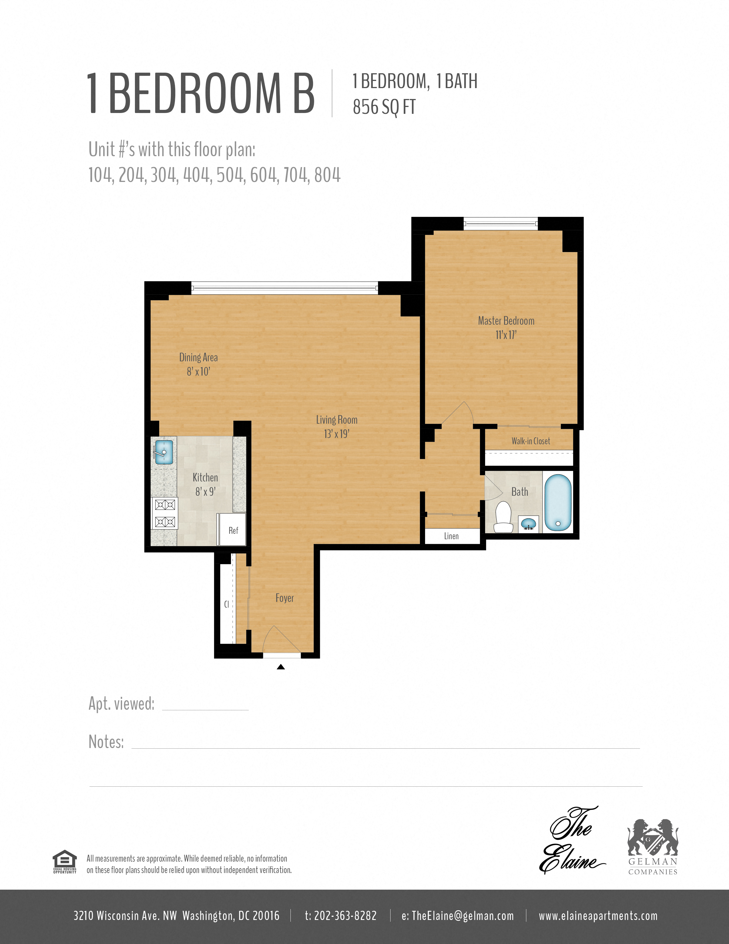 1 Bedroom Image