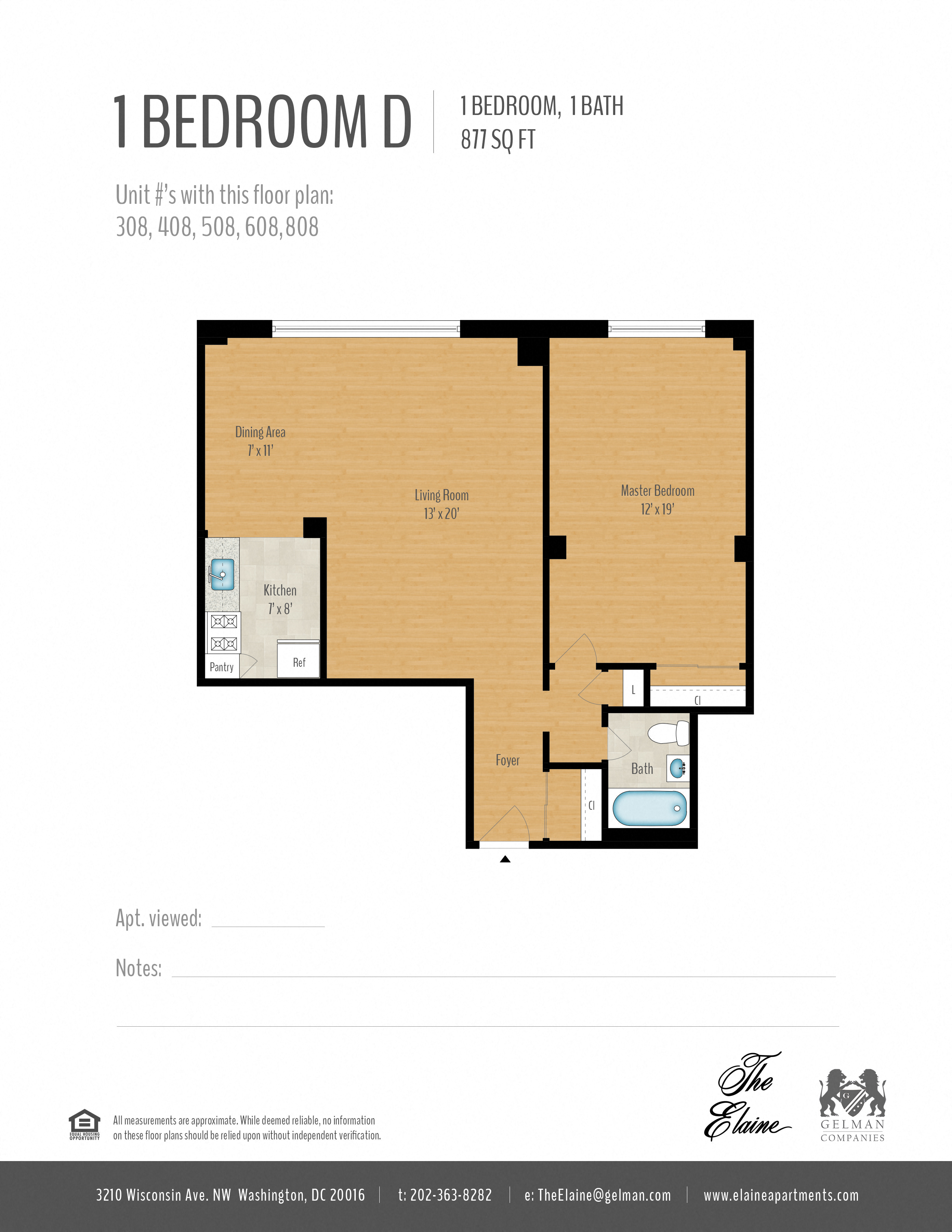 1 Bedroom Image