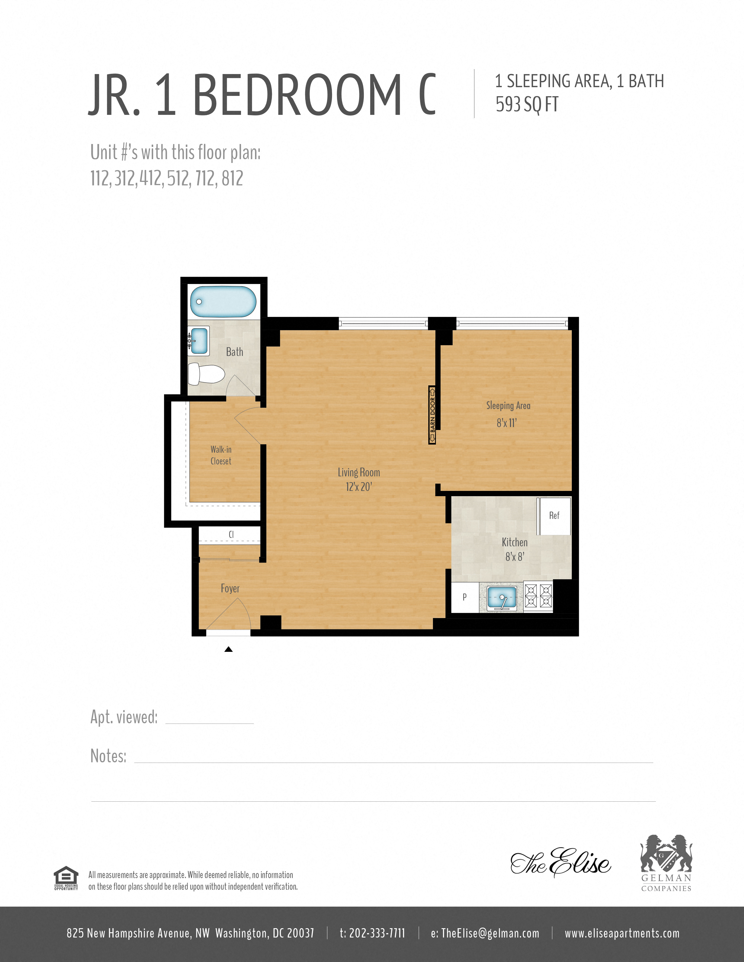 Junior 1-Bedroom Image