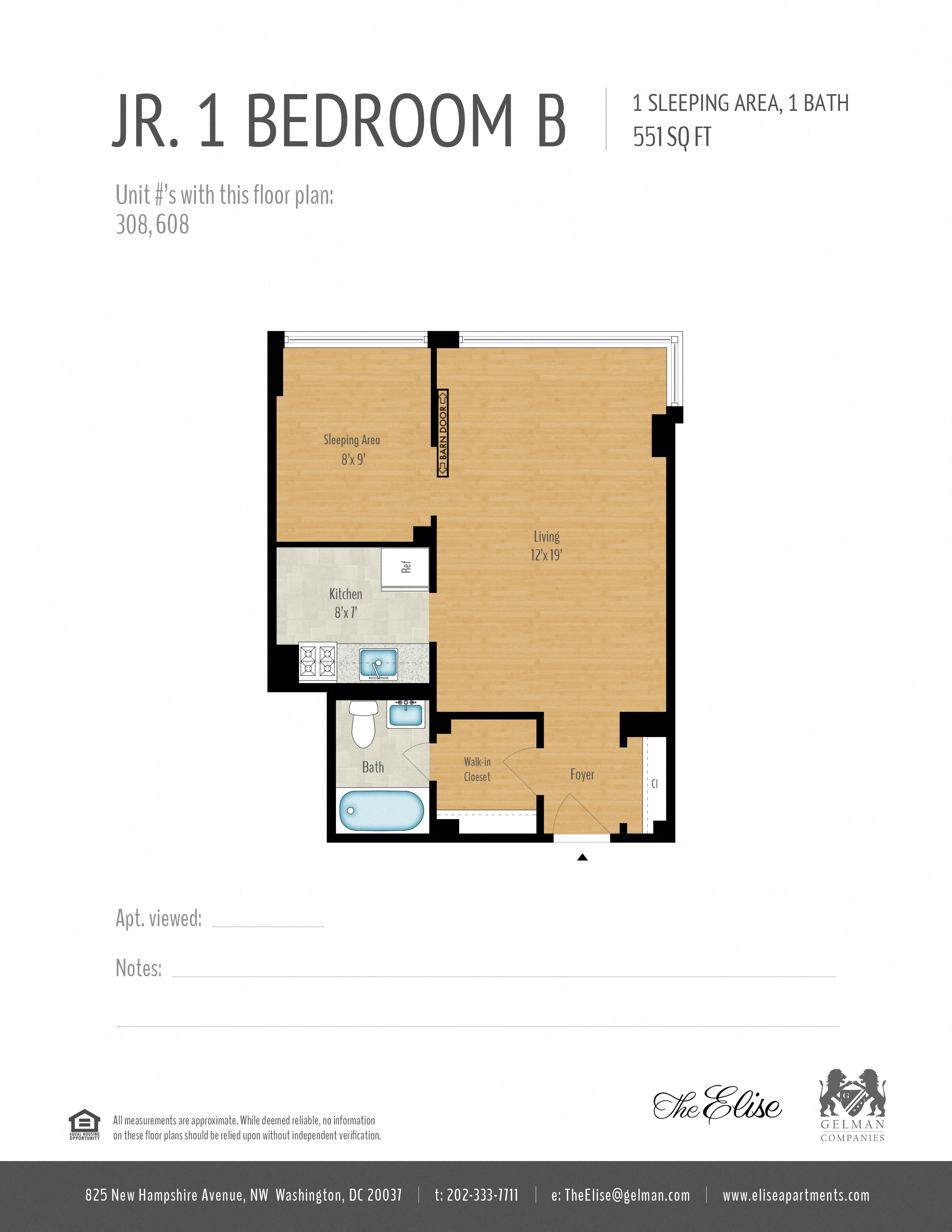 Junior 1-Bedroom Image