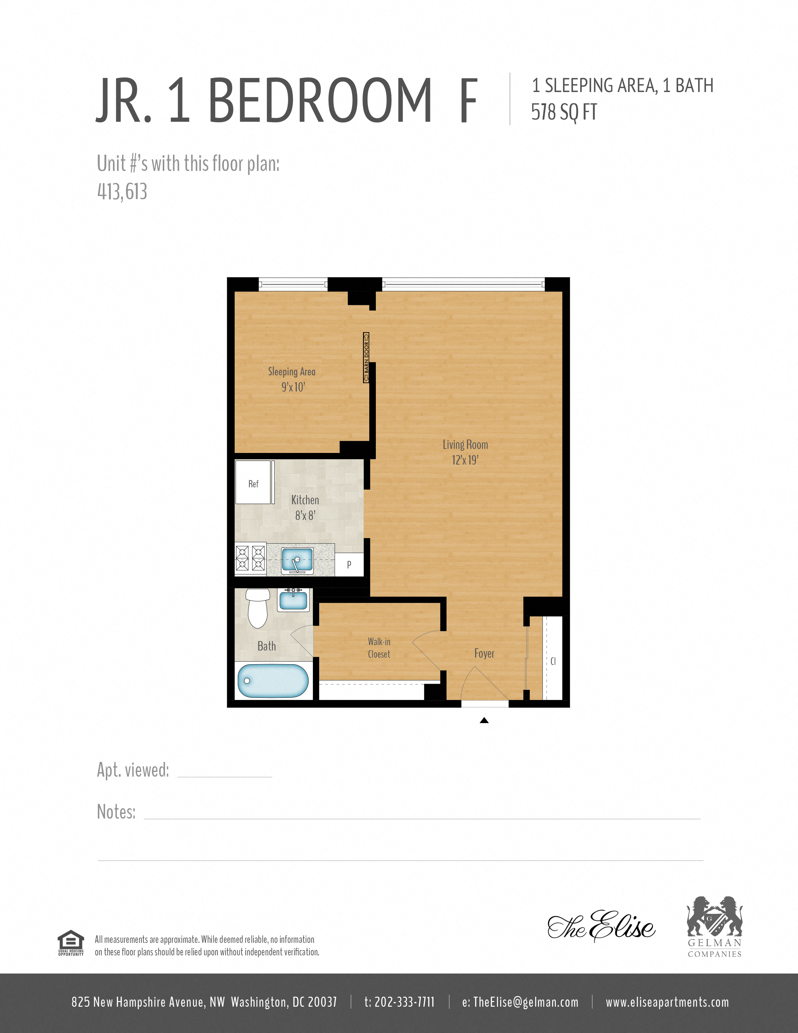 Junior 1-Bedroom Image