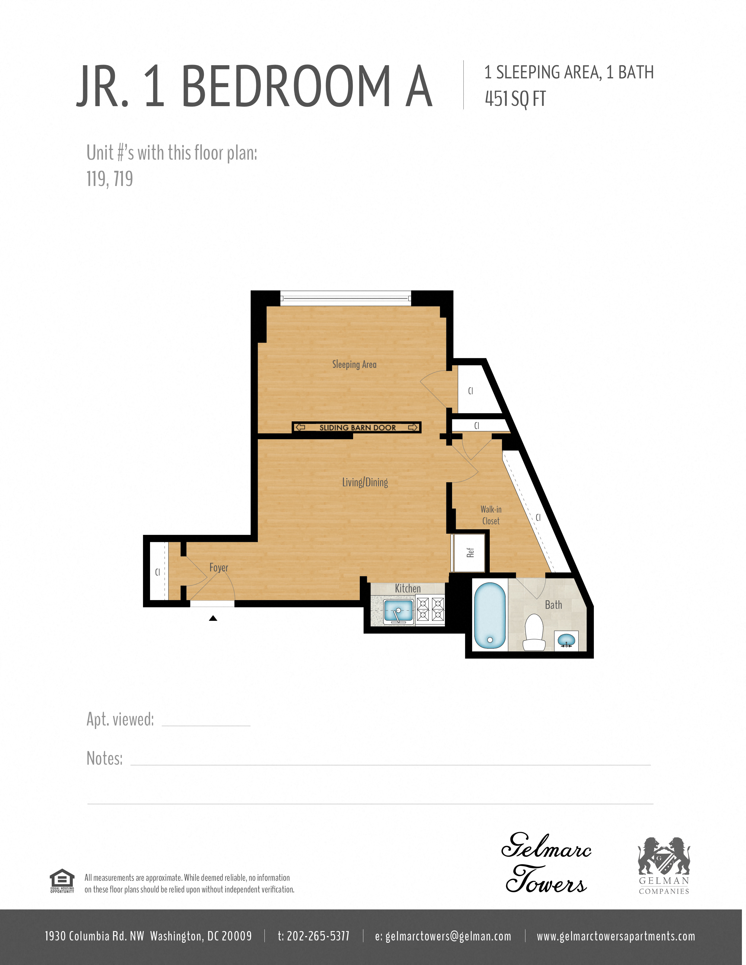 Junior 1 Bedroom Image