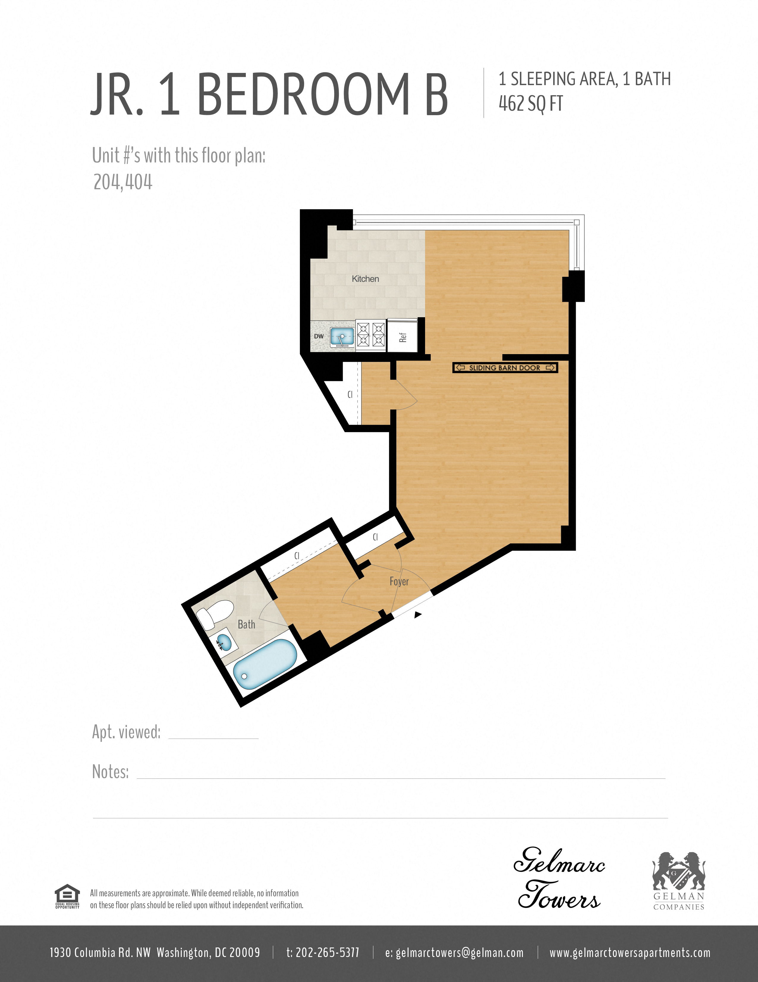 Junior 1 Bedroom Image