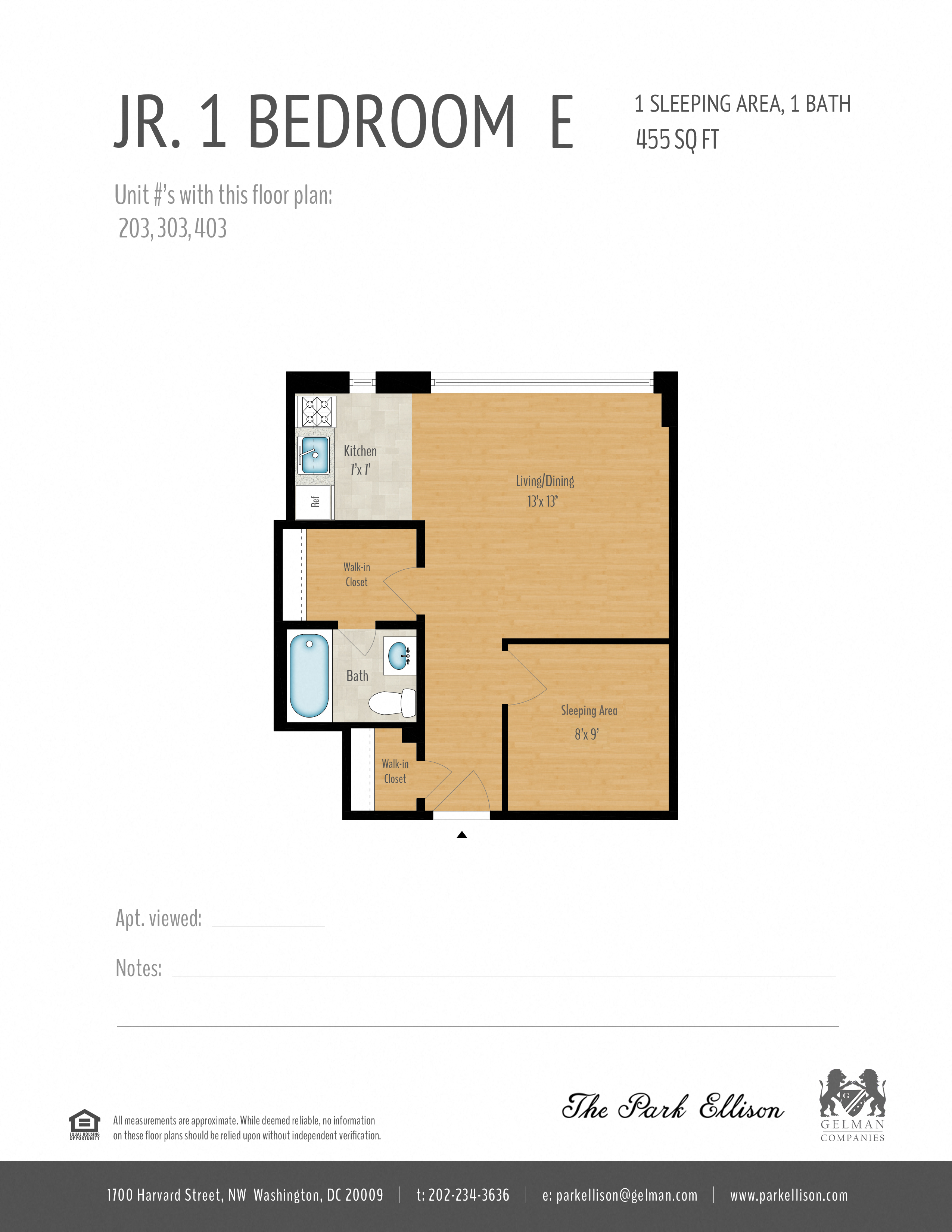 Junior 1 Bedroom Image