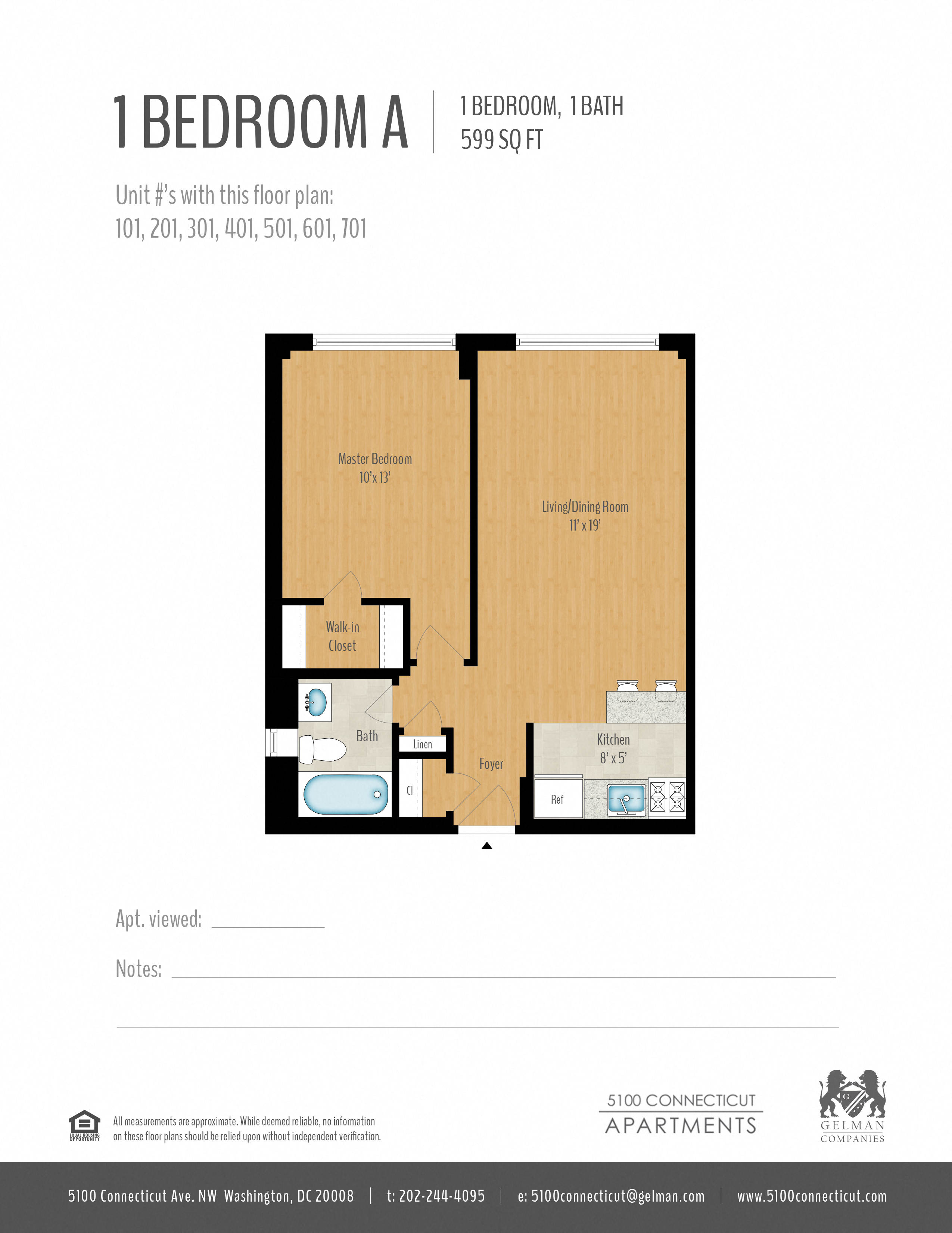1 Bedroom Image