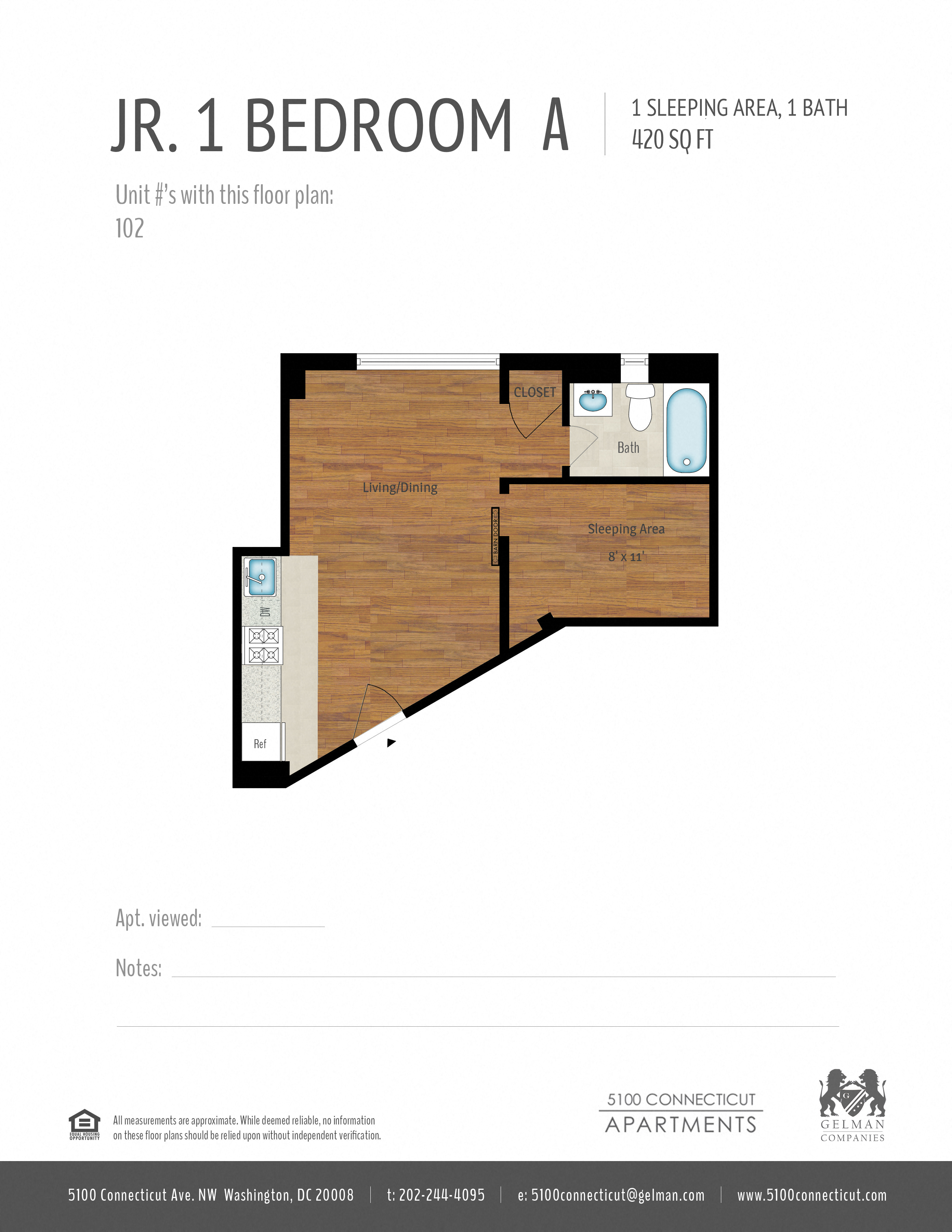 Junior 1-Bedroom Image