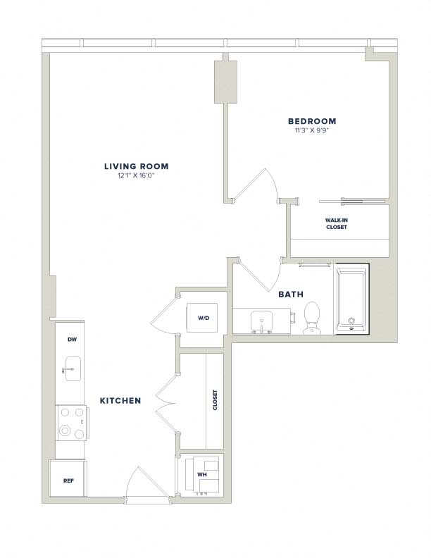 Floor Plans Luxury Studio 1 2 And 3 Bedroom Luminary Living