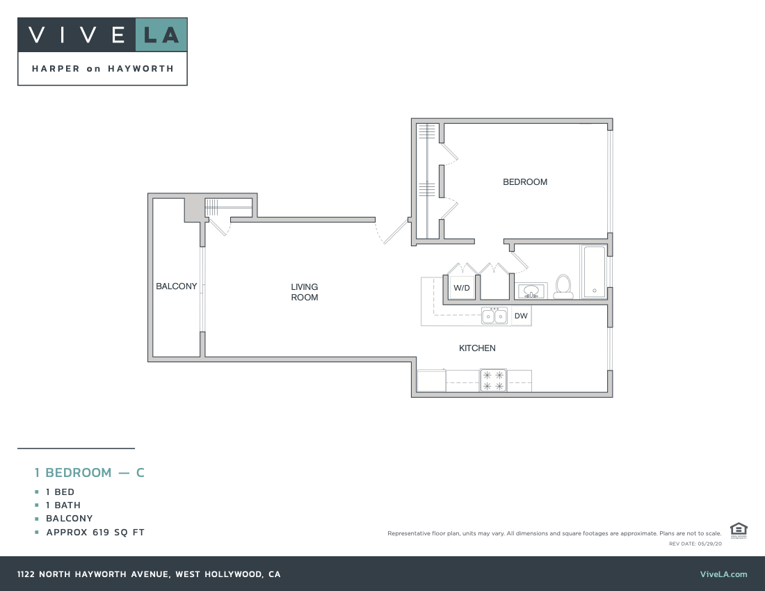 The floor plan for unit N-12