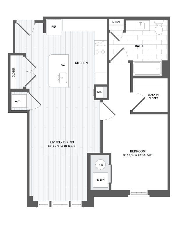 Floor Plans Studio, 1, 2, & 3 Bedroom Apartments Alston