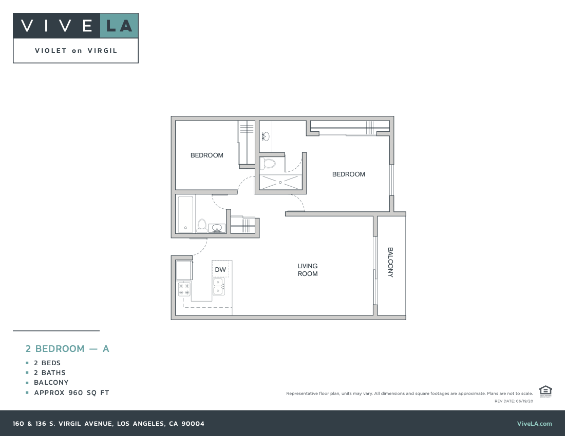 The floor plan for unit 1-319