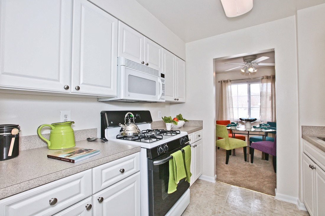 Kitchen in Fairfax Apartment at Fairfax Square