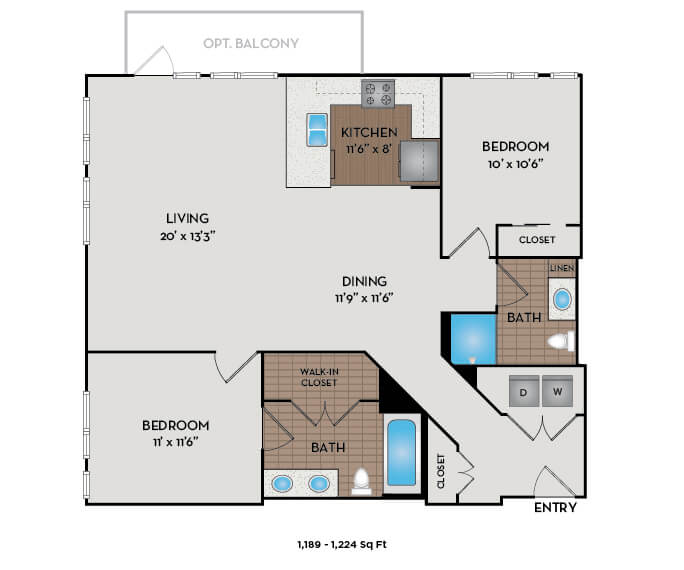 Expanded Floorplan